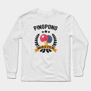 Pingpong Master Long Sleeve T-Shirt